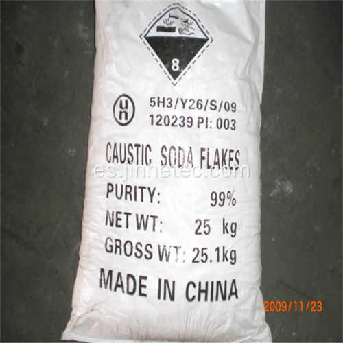 Liquid Flake Caustic Soda Precio utilizado en textiles